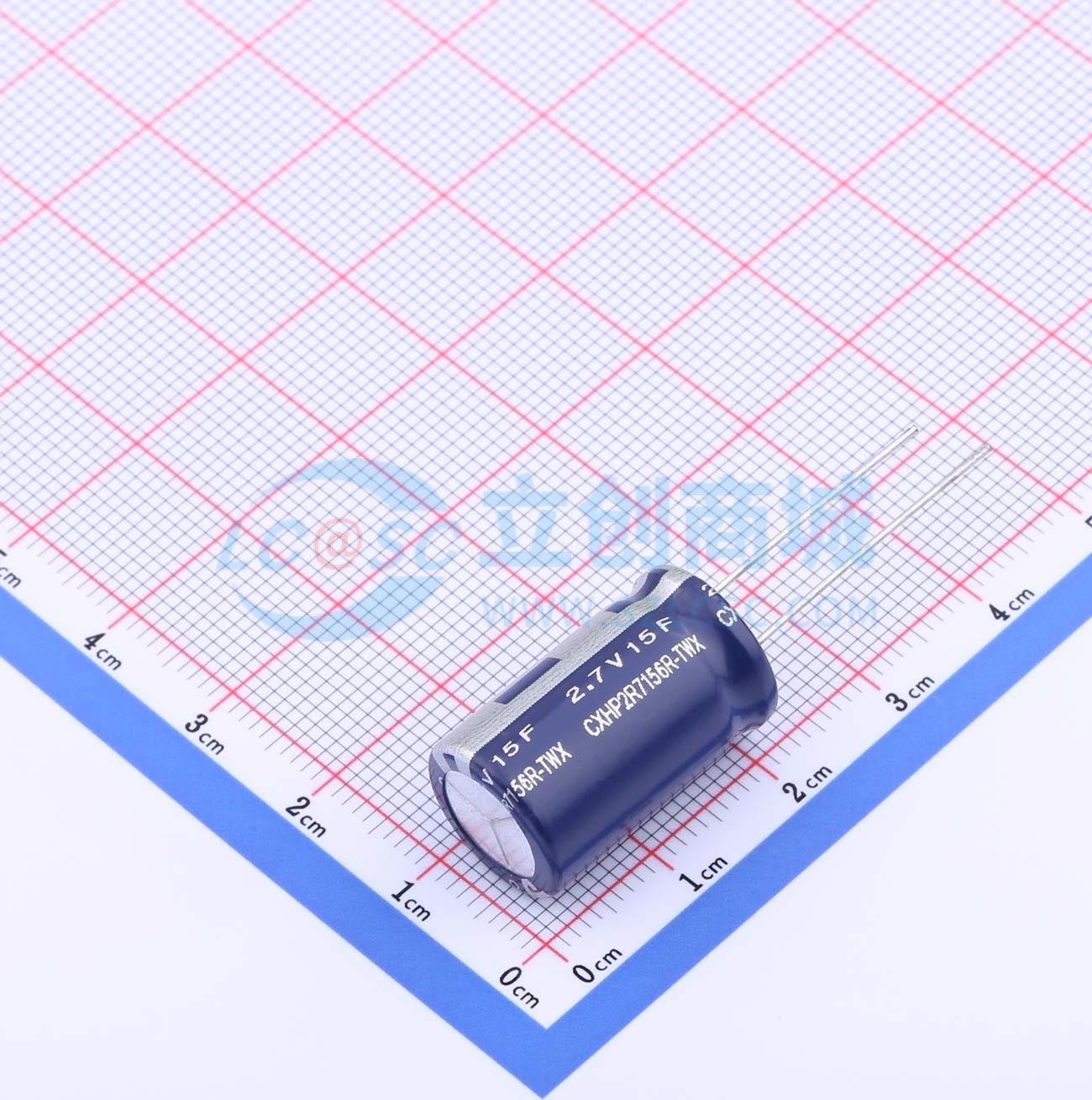 点击查看大图 CXHP2R7156R-TWX 2.7V15F实物图