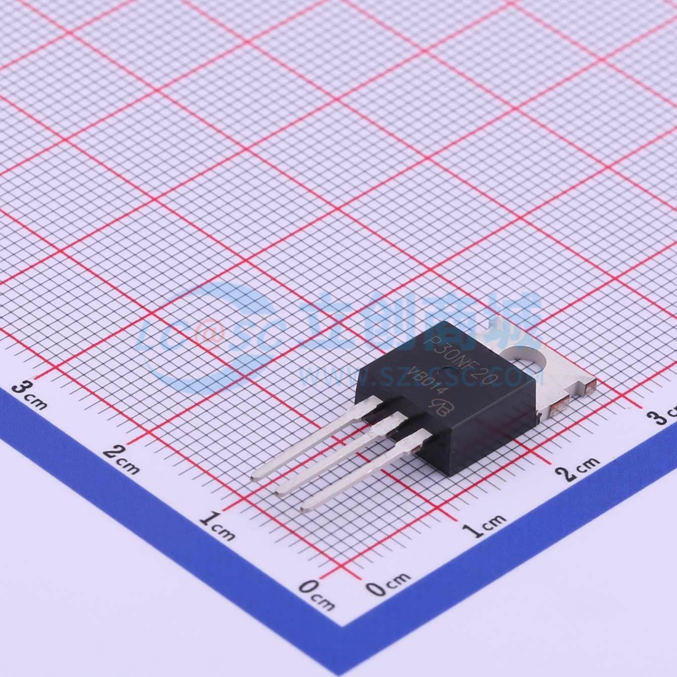点击查看大图 STP30NF20-VB实物图