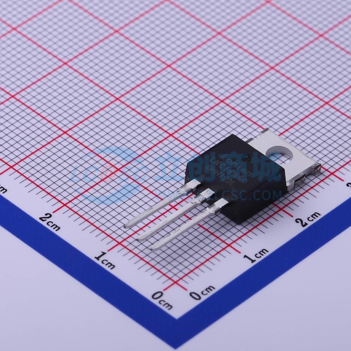 点击查看大图 LNC16N60实物图