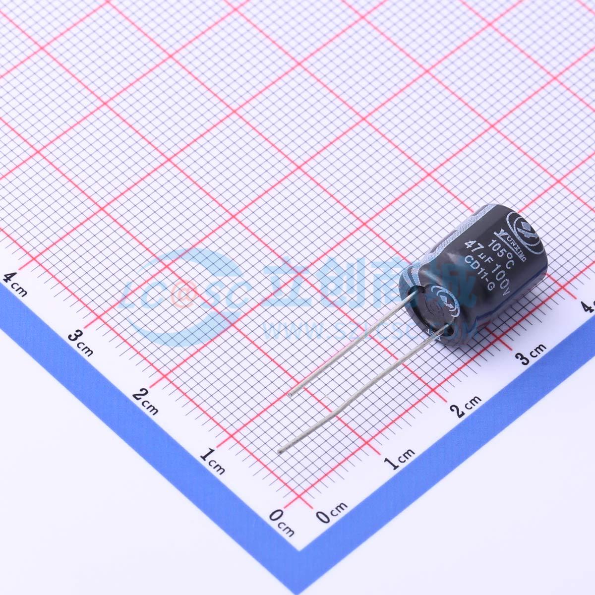 点击查看大图 ECG1KM470G12OTBVZC实物图