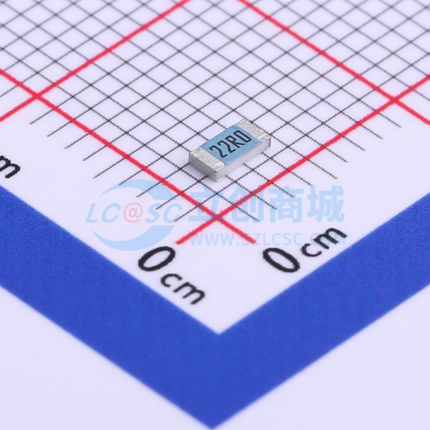 点击查看大图 RK73H2BTTD22R0F实物图