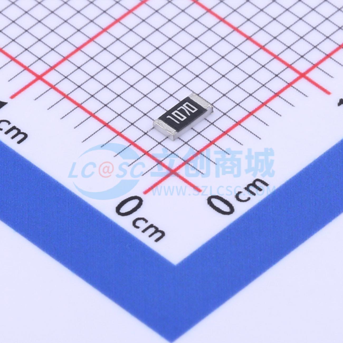 点击查看大图 RC1206FR-07107RL实物图