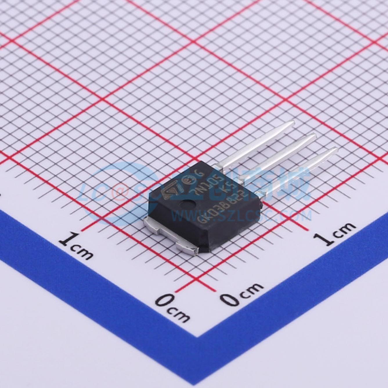 点击查看大图 STU7N105K5实物图