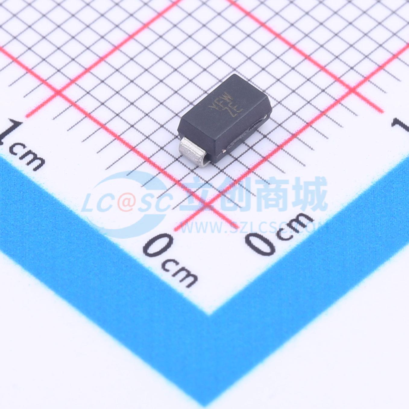 点击查看大图 SMAJ54CA实物图