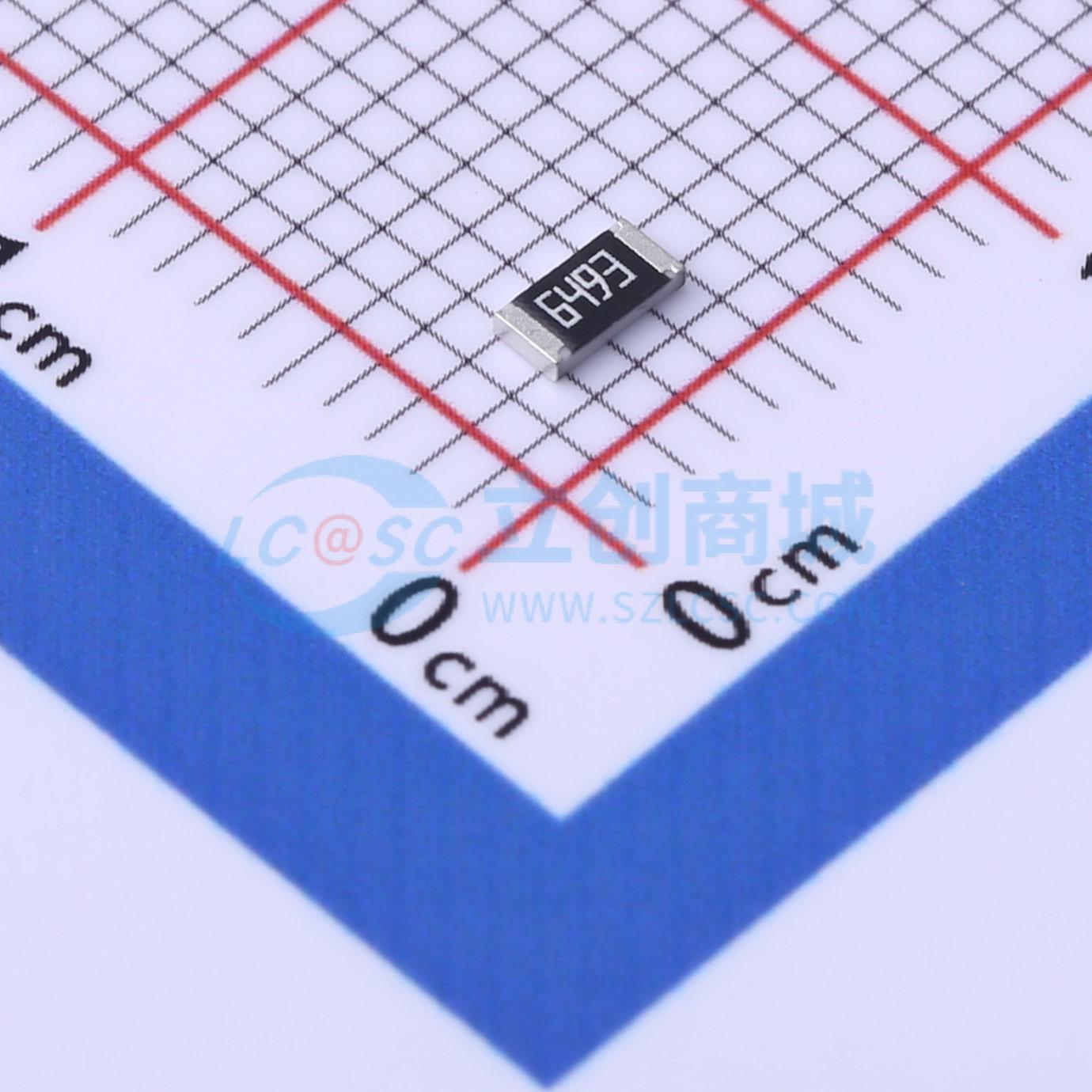 点击查看大图 RC1206FR-07649KL实物图