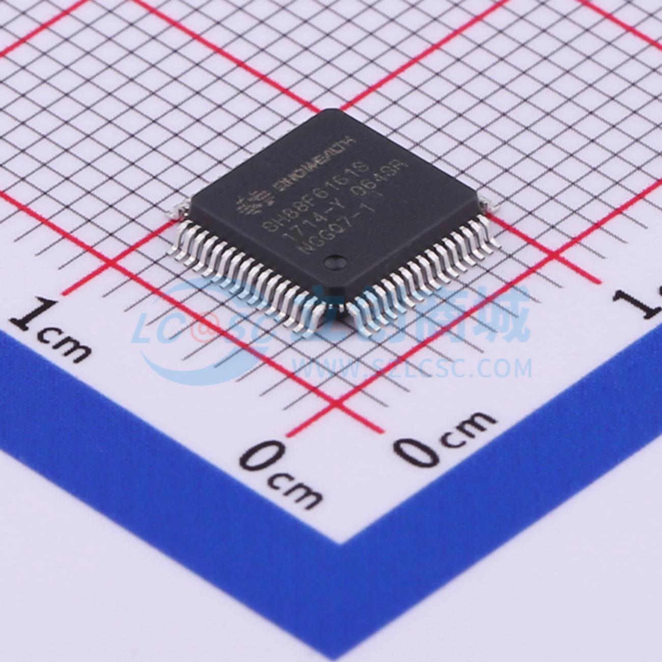 点击查看大图 SH88F6161S/064SR实物图