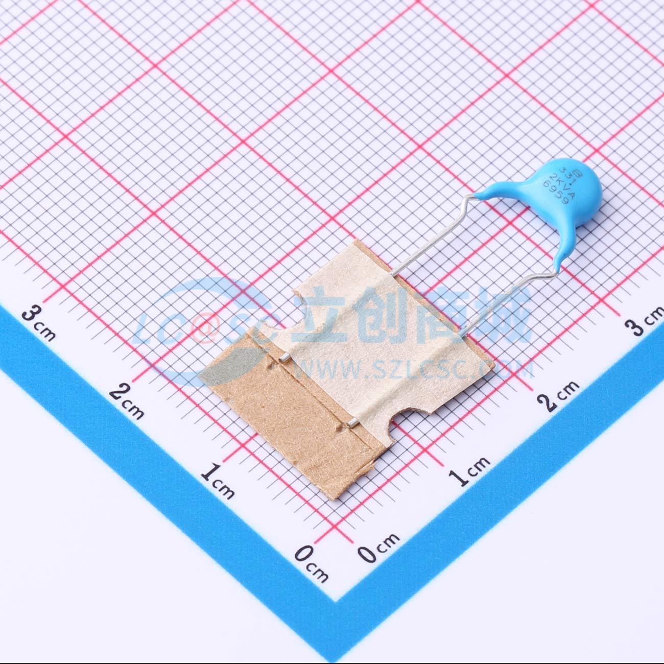 点击查看大图 DCH331K26Y5PP6VK7C8实物图