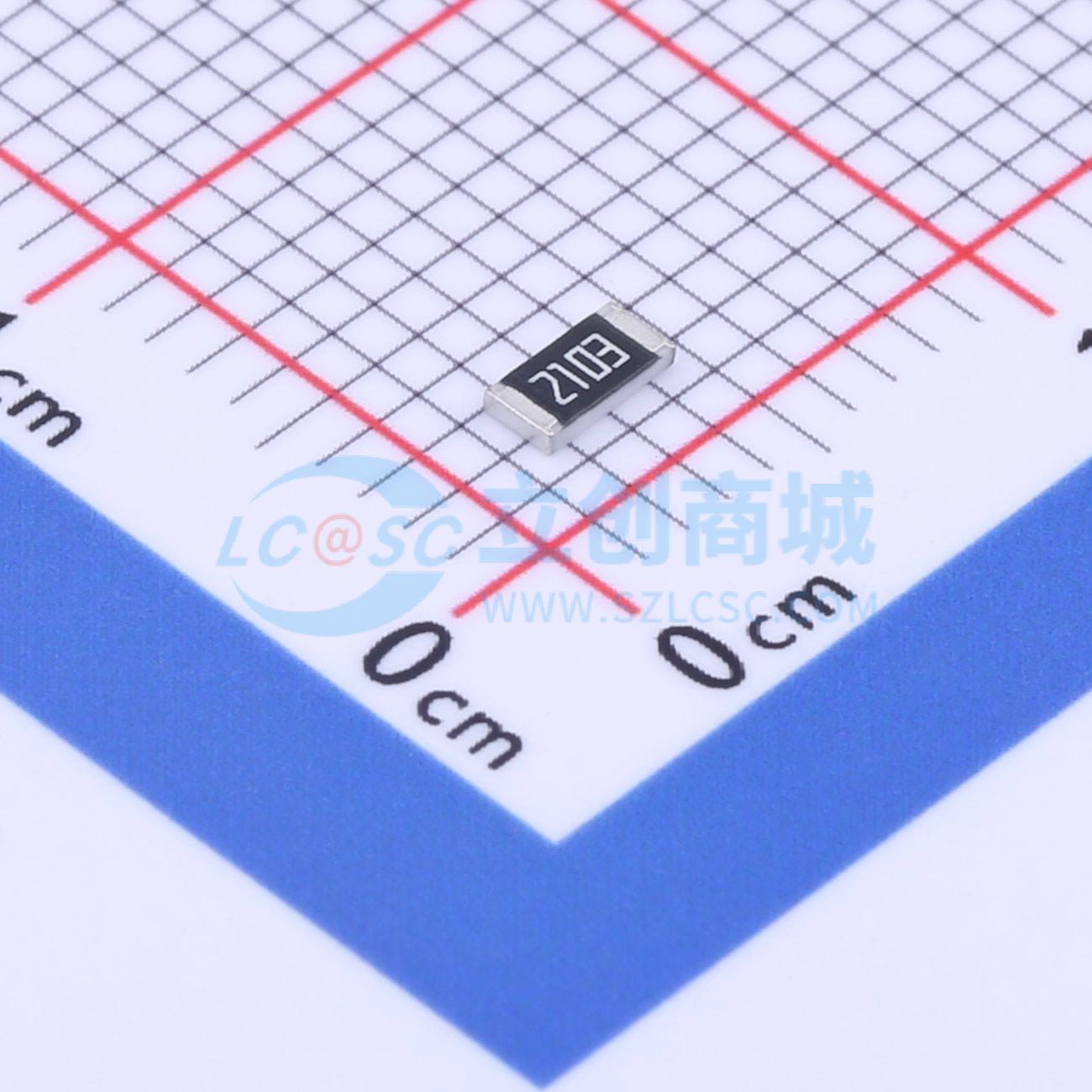 点击查看大图 RC1206FR-07210KL实物图