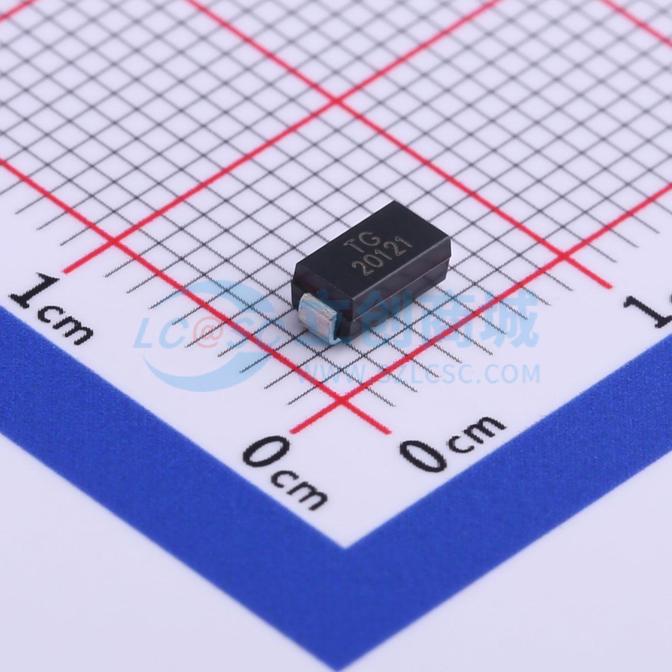 点击查看大图 SMAJ6.0CA实物图