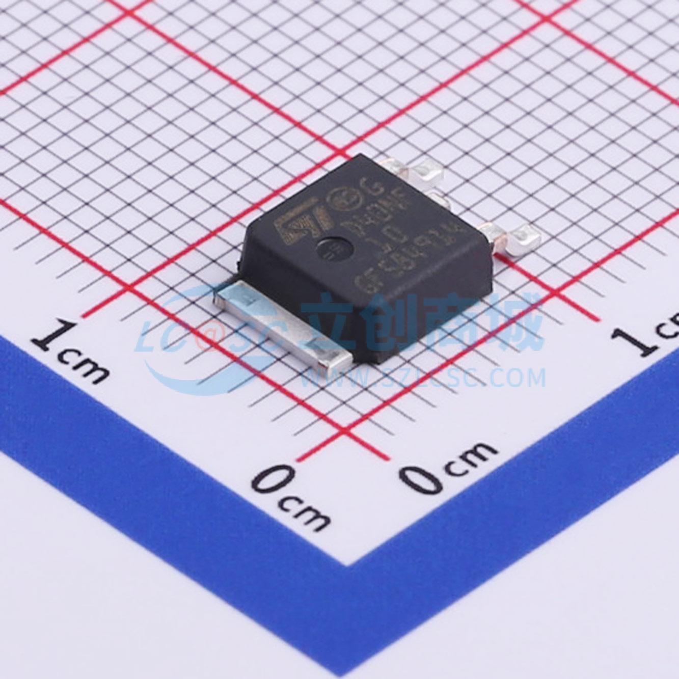 点击查看大图 STD40NF10实物图