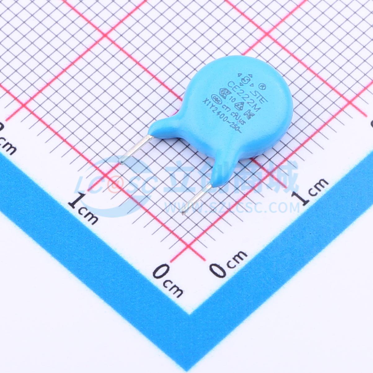 G10E3E222MA5B0S0NL实物图