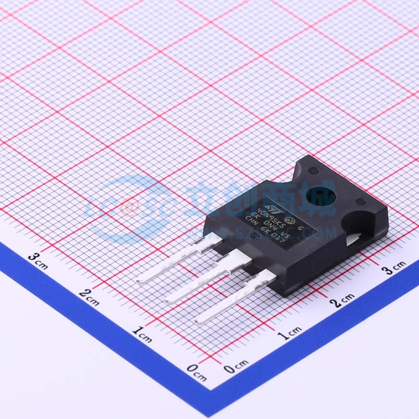 点击查看大图 STW40N95K5实物图