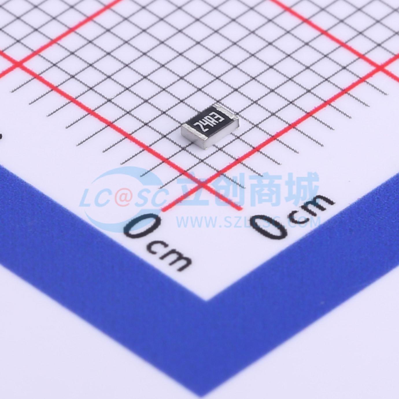 RC0805FR-0724R3L实物图