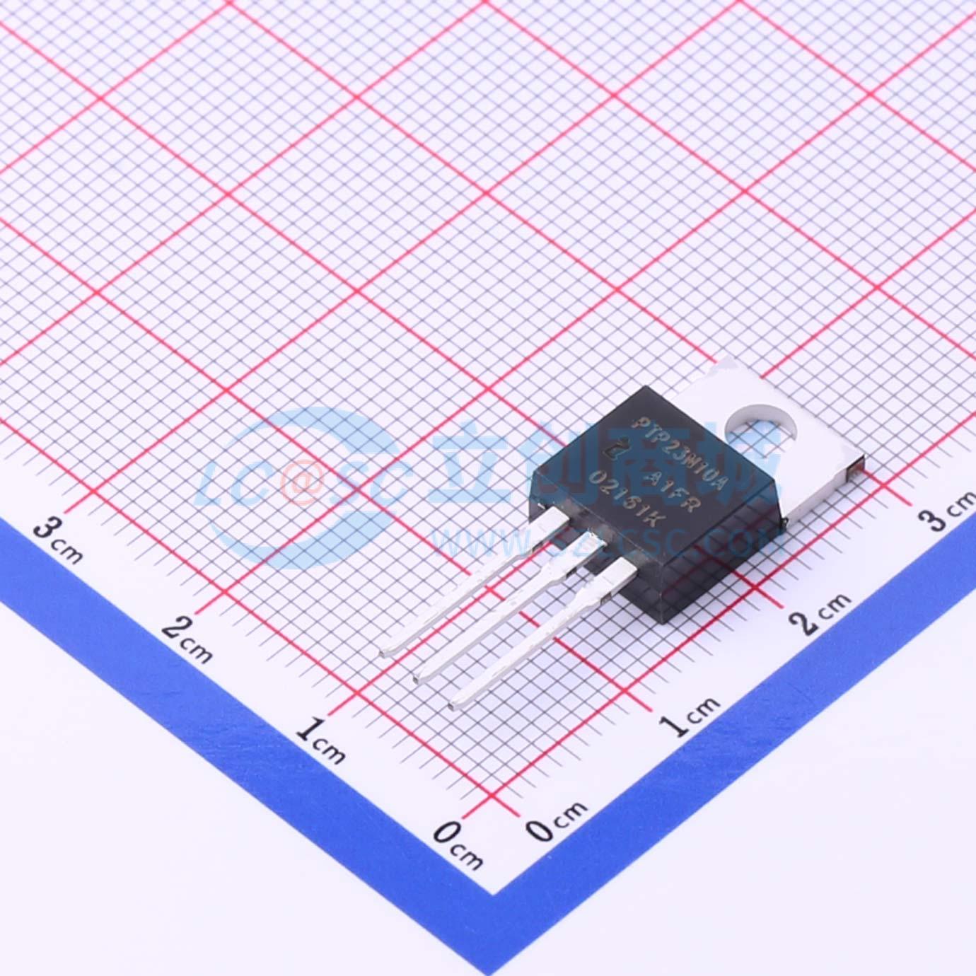 点击查看大图 PTP23N10A实物图
