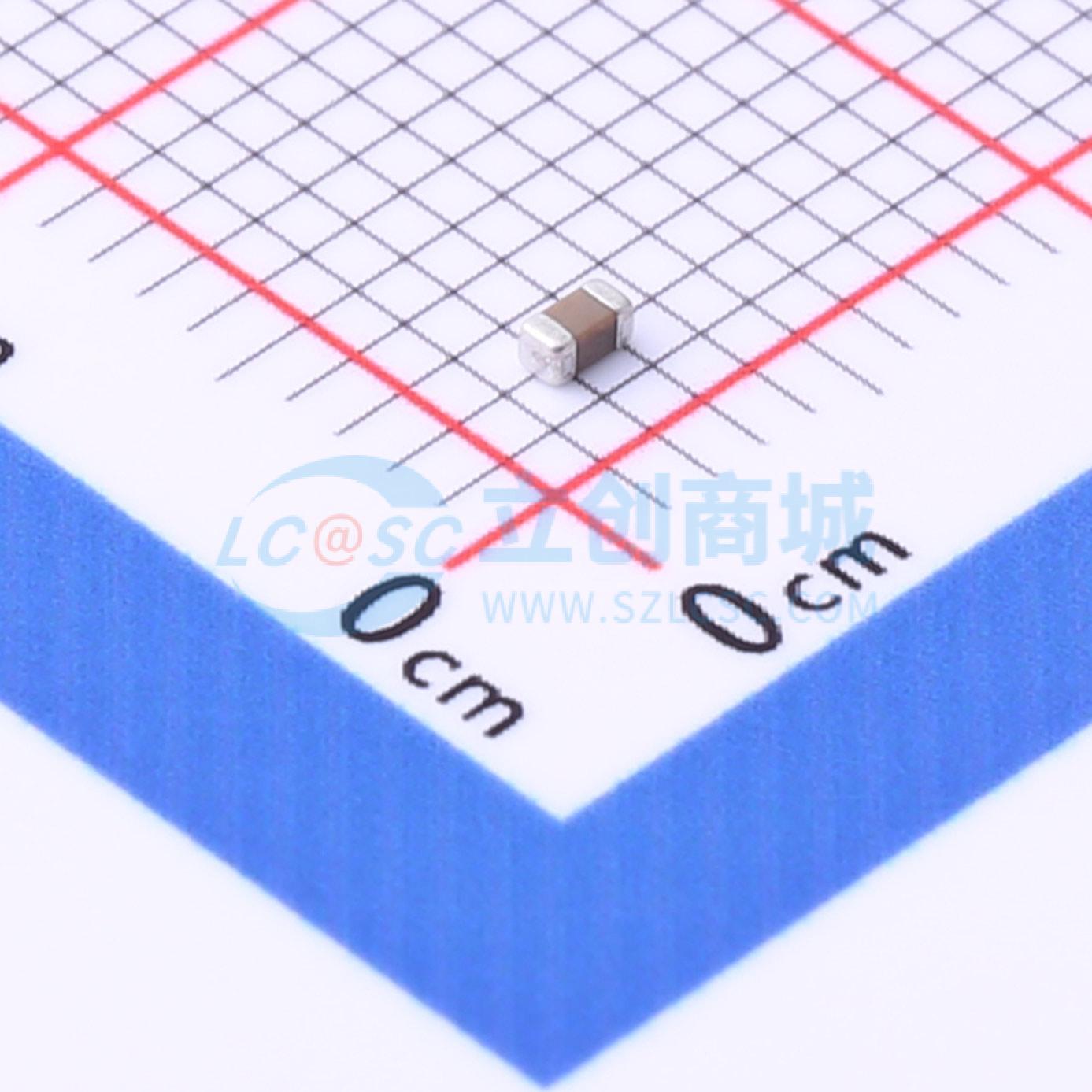 点击查看大图 0603B474K500CT实物图