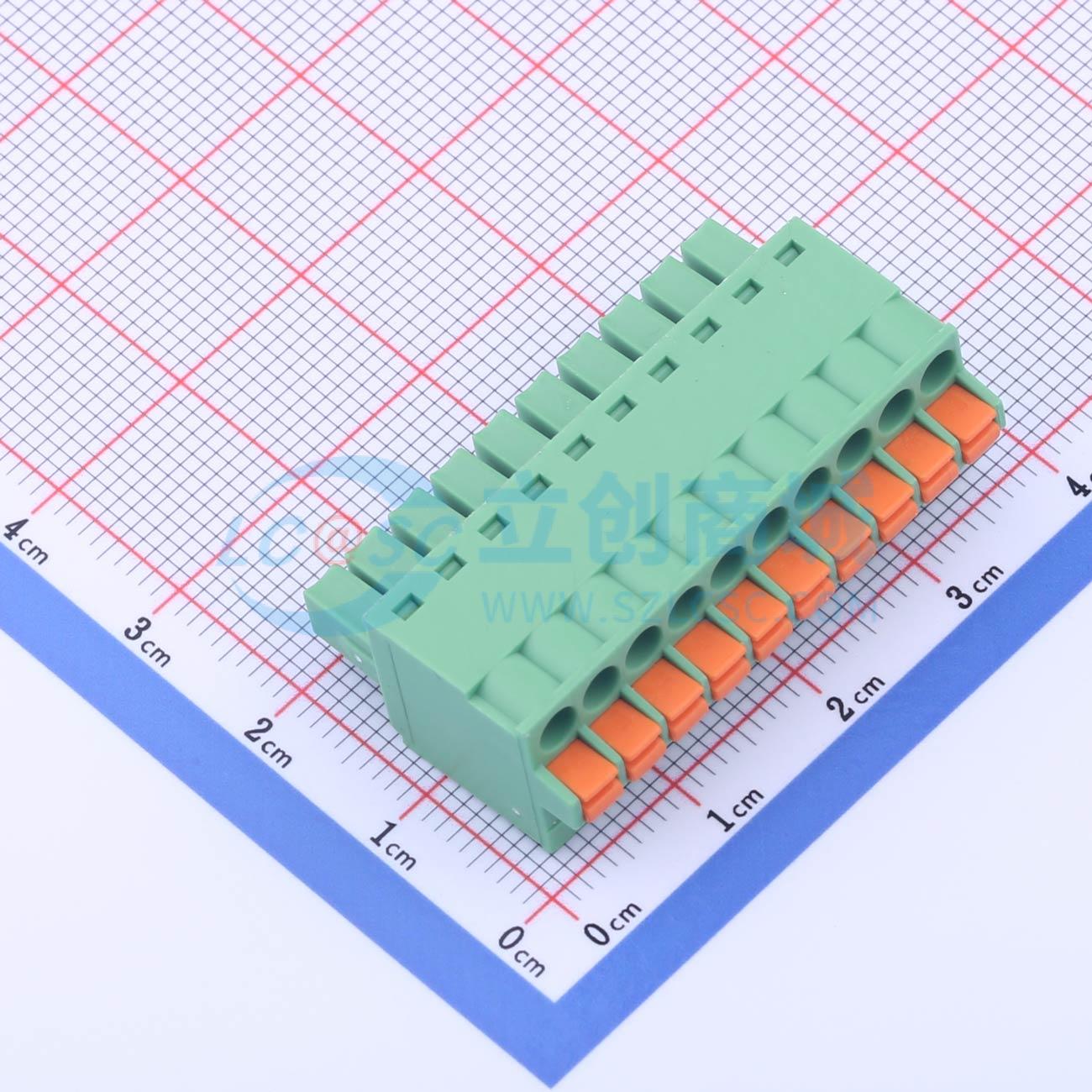 点击查看大图 DB2EKD-3.5-10P-GN实物图