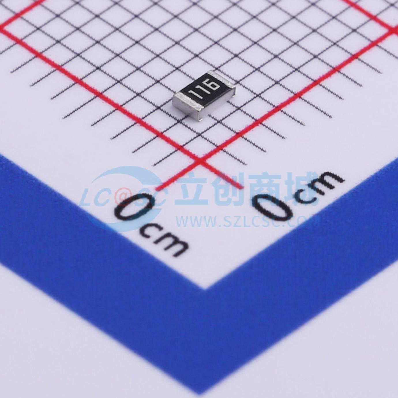 点击查看大图 RC0805JR-0711ML实物图