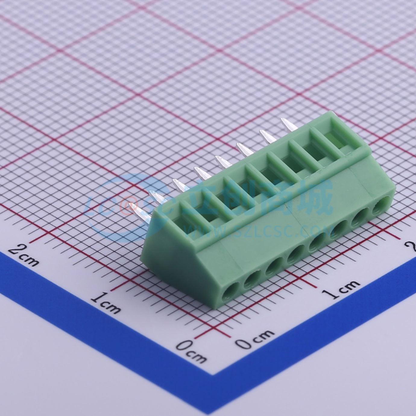点击查看大图 KF128-2.54-8P实物图