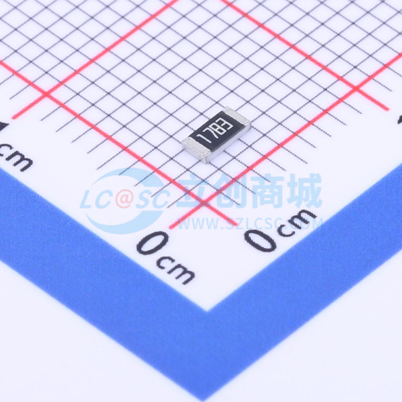 点击查看大图 RC1206FR-07178KL实物图