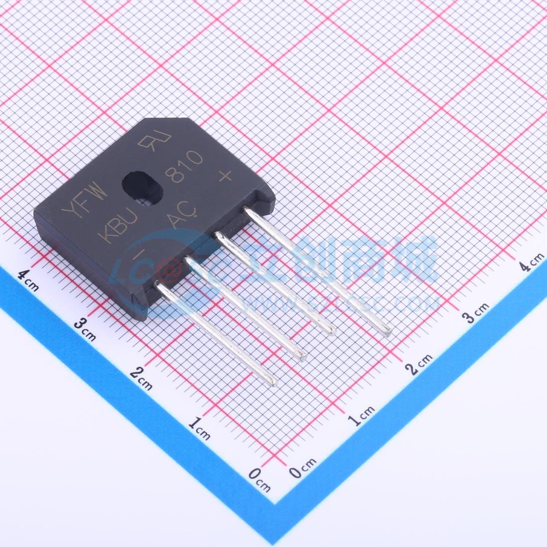 点击查看大图 KBU810实物图