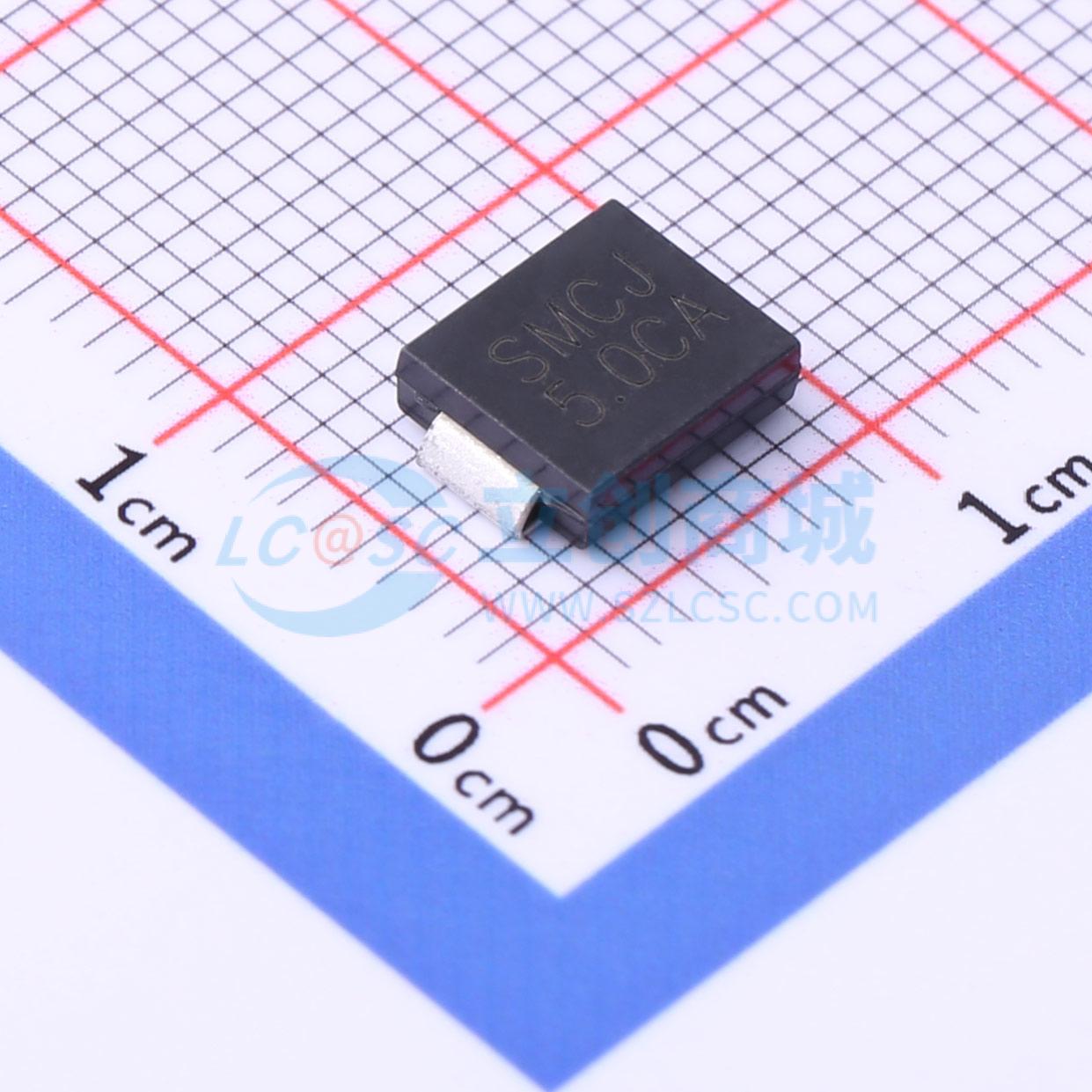 点击查看大图 SMCJ5.0CA实物图