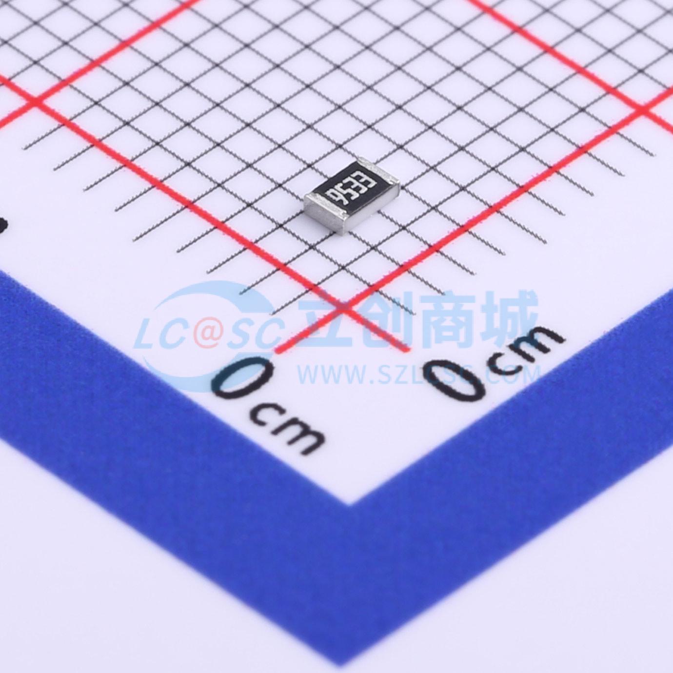 点击查看大图 RC0805FR-07953KL实物图