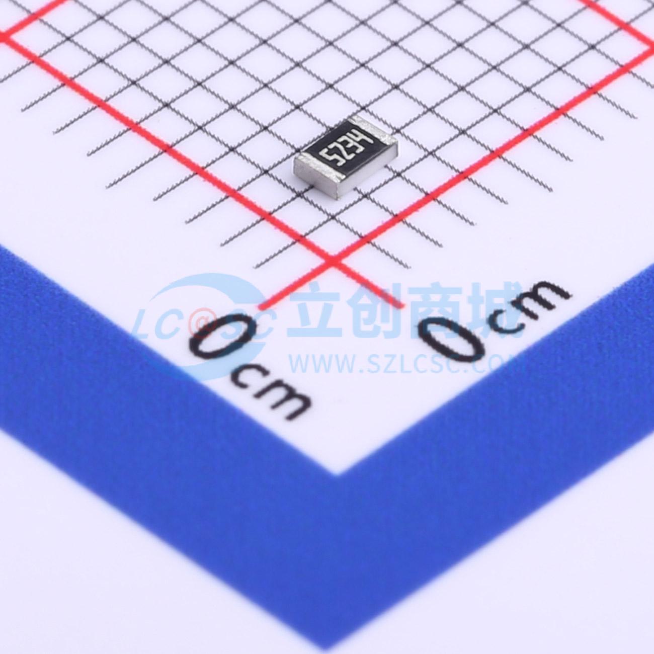 点击查看大图 RC0805FR-075M23L实物图