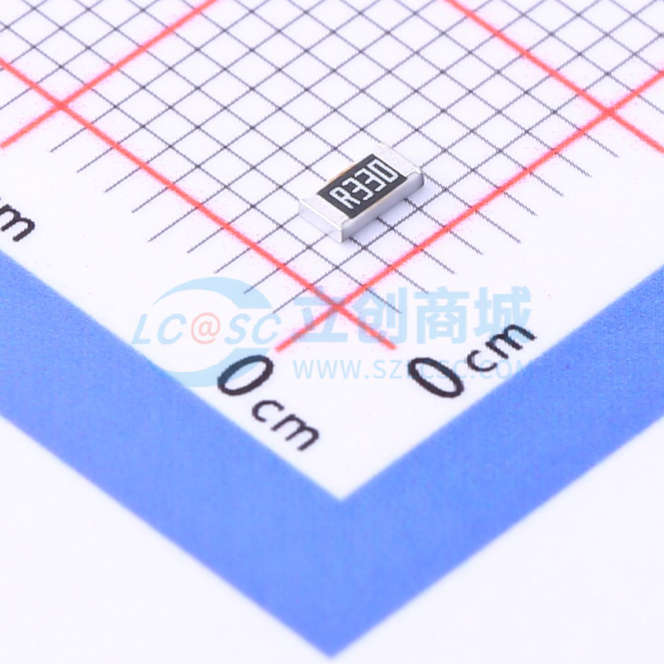 点击查看大图 FRL1206FR330TS实物图