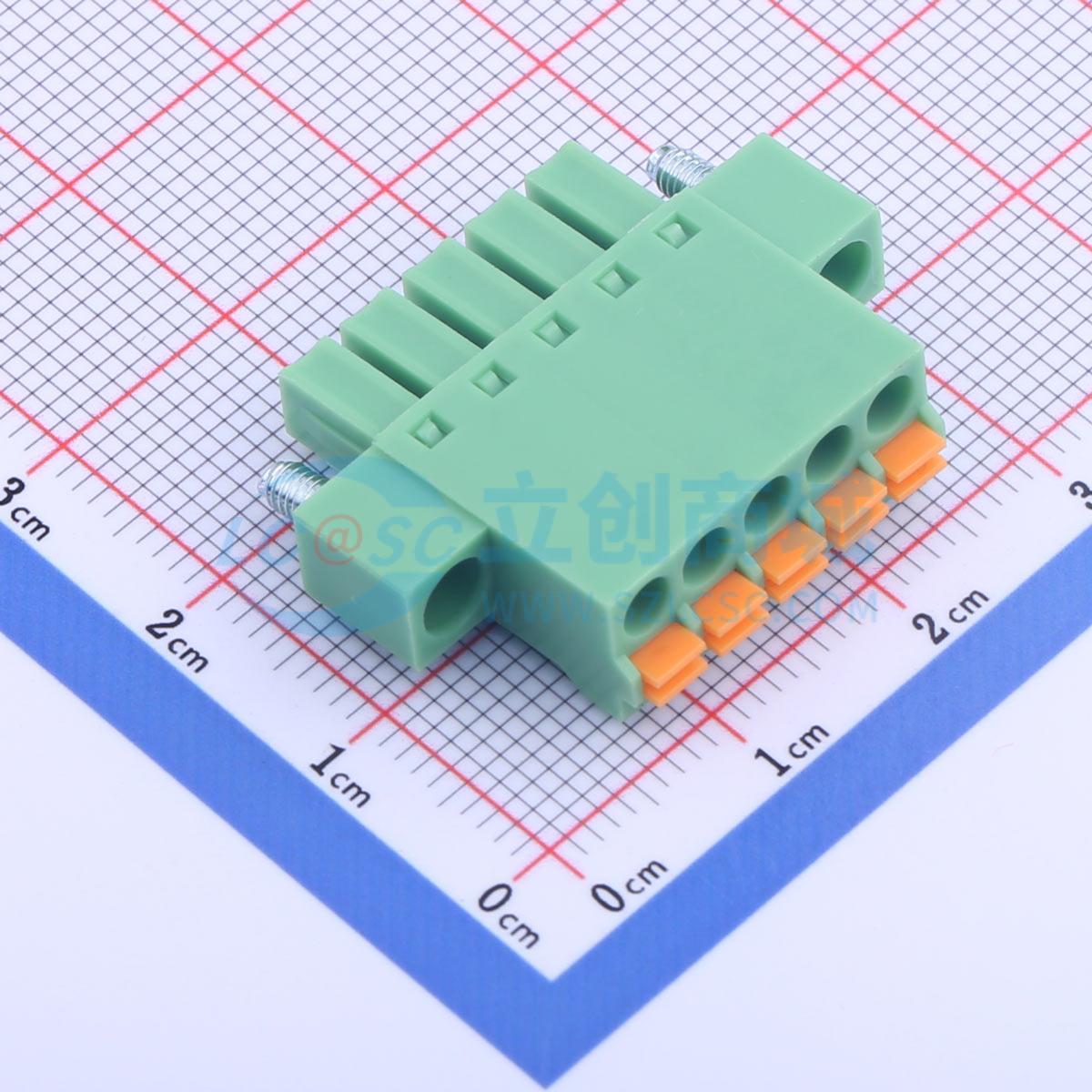 点击查看大图 KF2EDGKNM-3.81-5P实物图