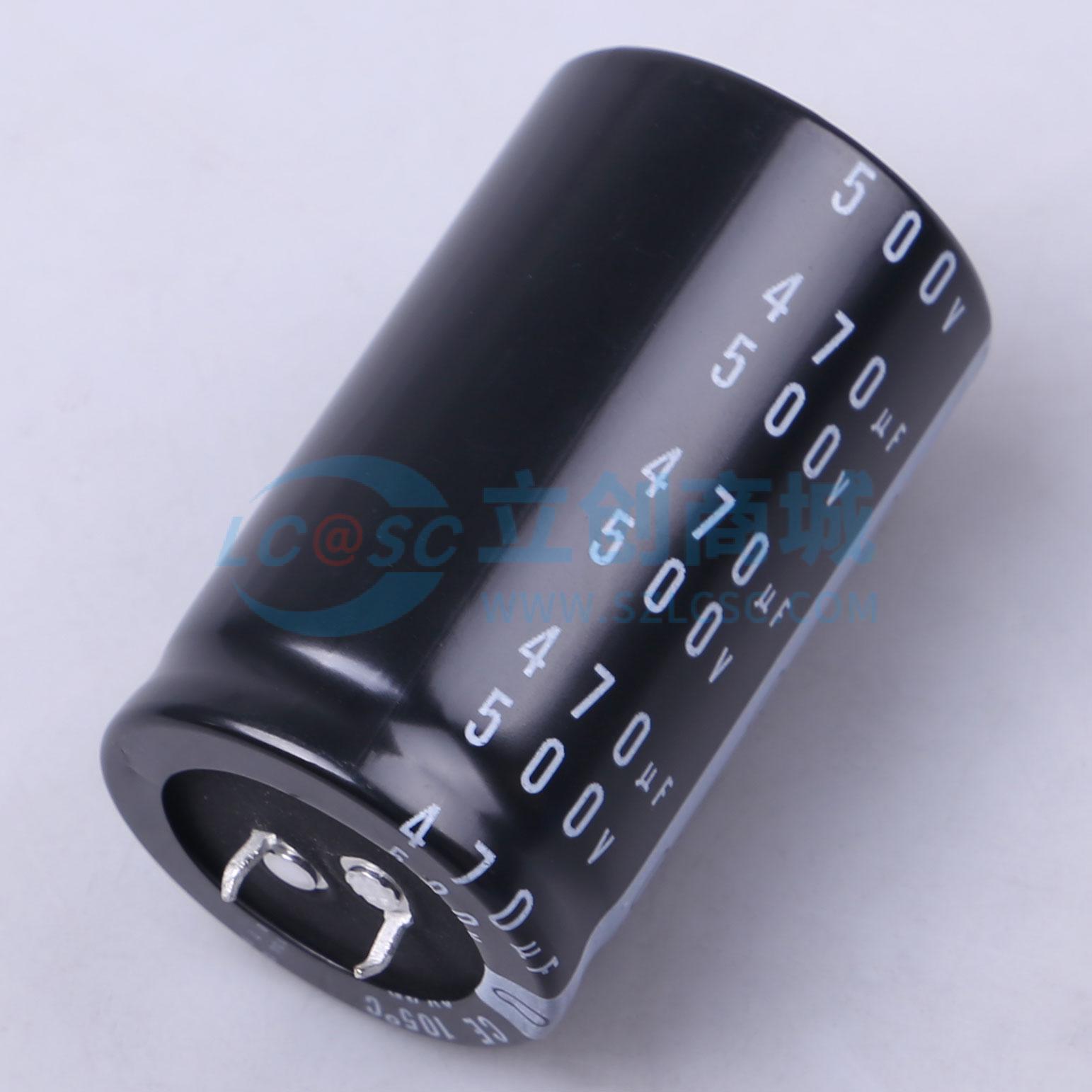 点击查看大图 LGX2H471MELC58实物图