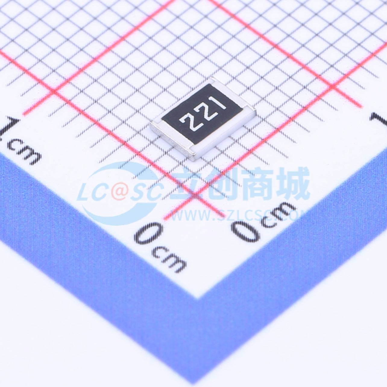 点击查看大图 FRC1812J221 TS实物图