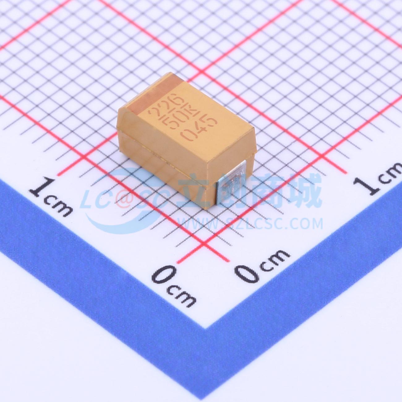 点击查看大图 T491X226M050AT实物图