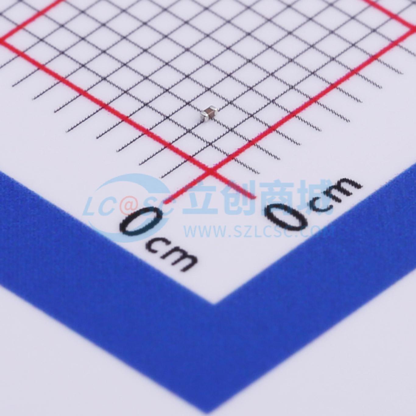 点击查看大图 0201B391K500NT实物图