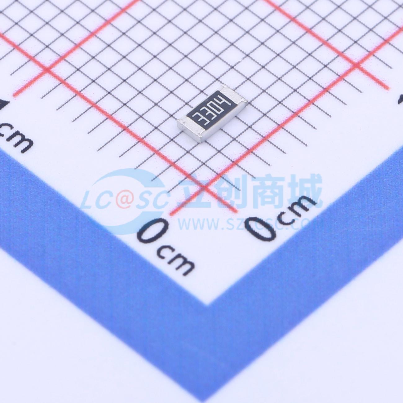 点击查看大图 FRC1206F3304TS实物图