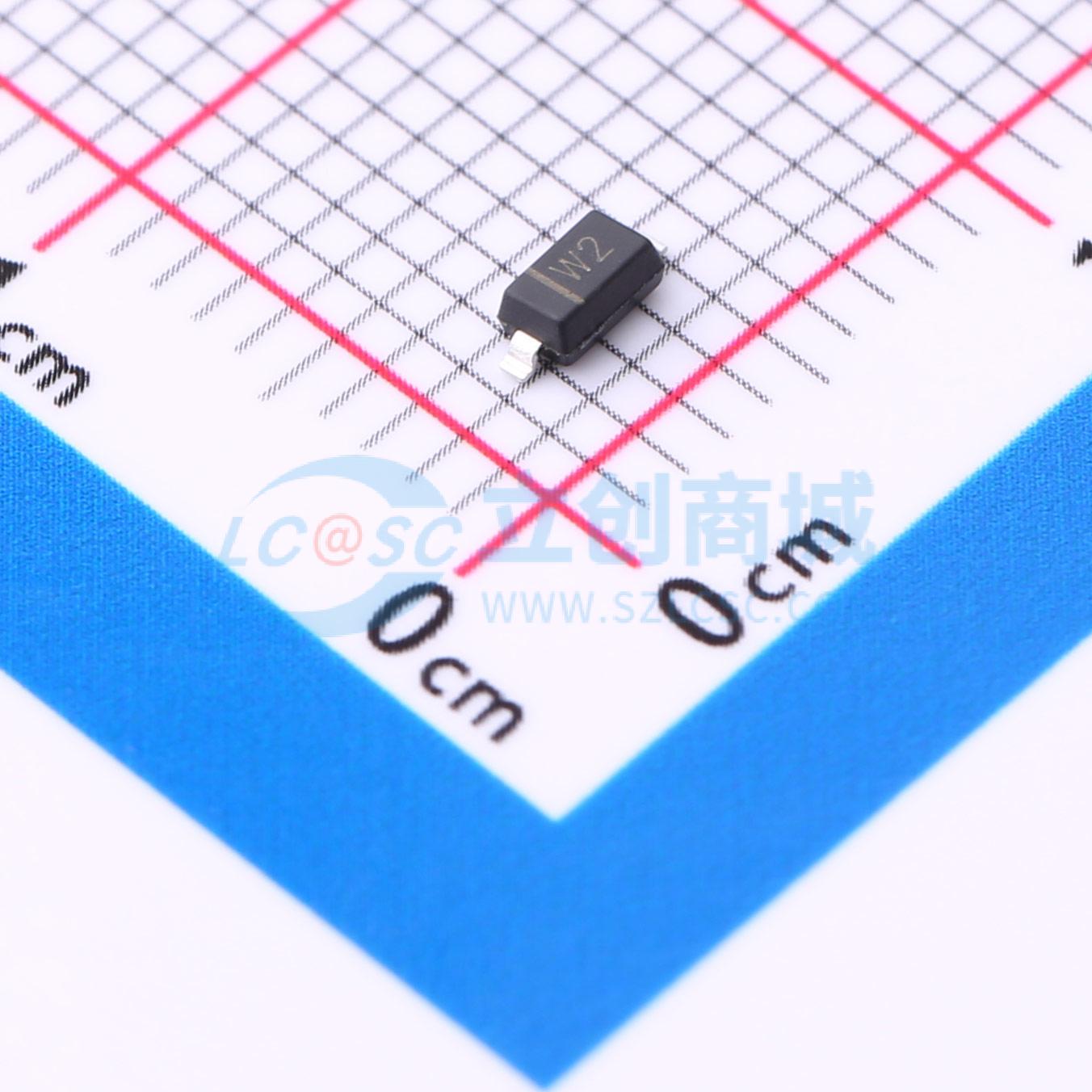 点击查看大图 BZT52C3V0实物图