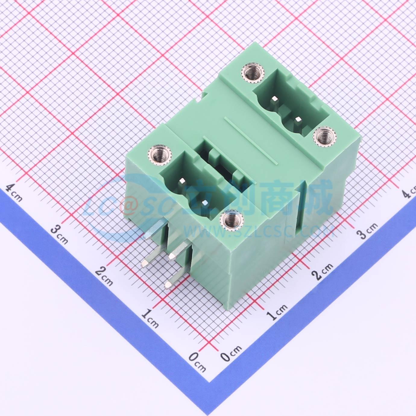 点击查看大图 KF2EDGRHM-5.08-2*2P实物图