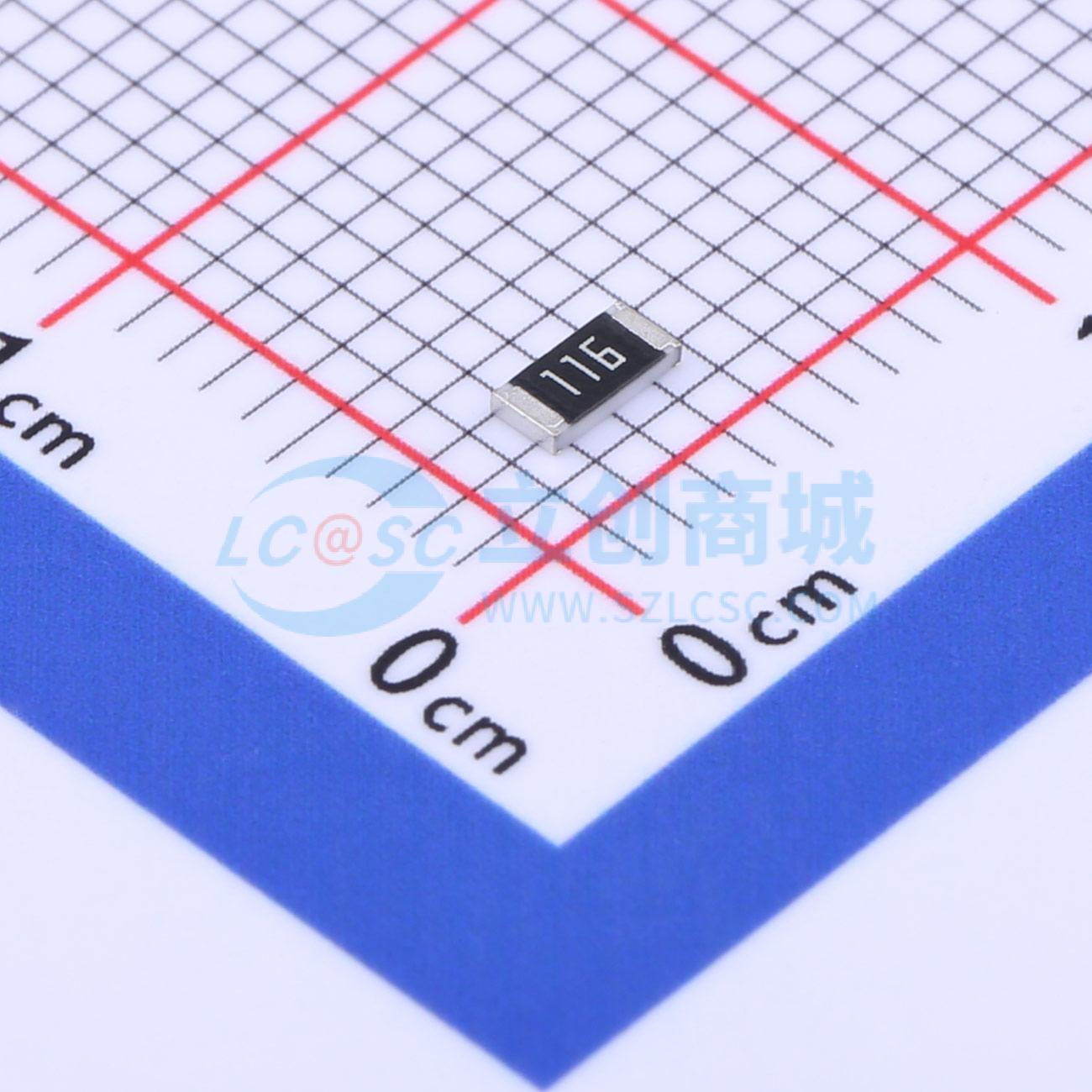 点击查看大图 RC1206JR-0711ML实物图