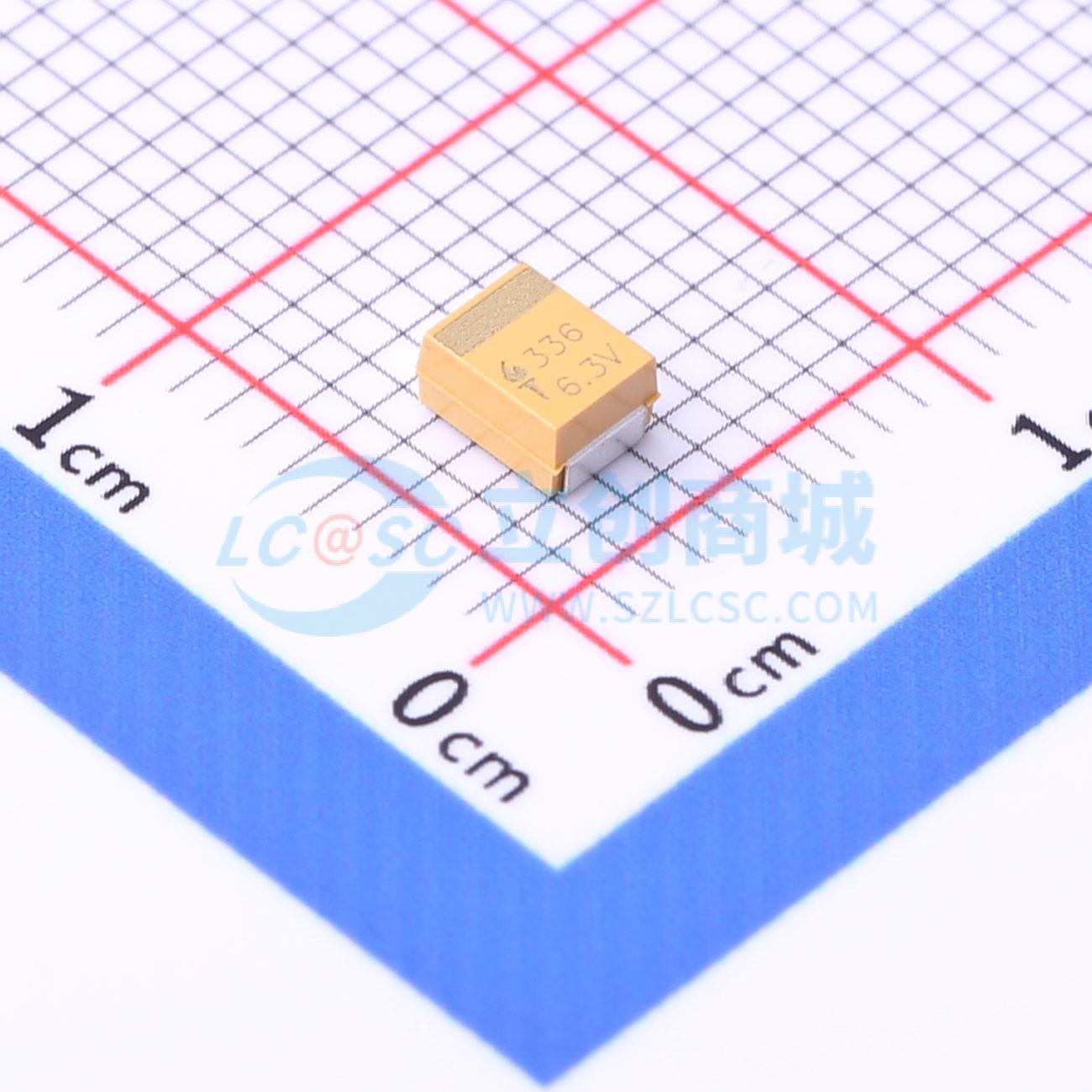 点击查看大图 CA45-B-6.3V-33uF-K实物图