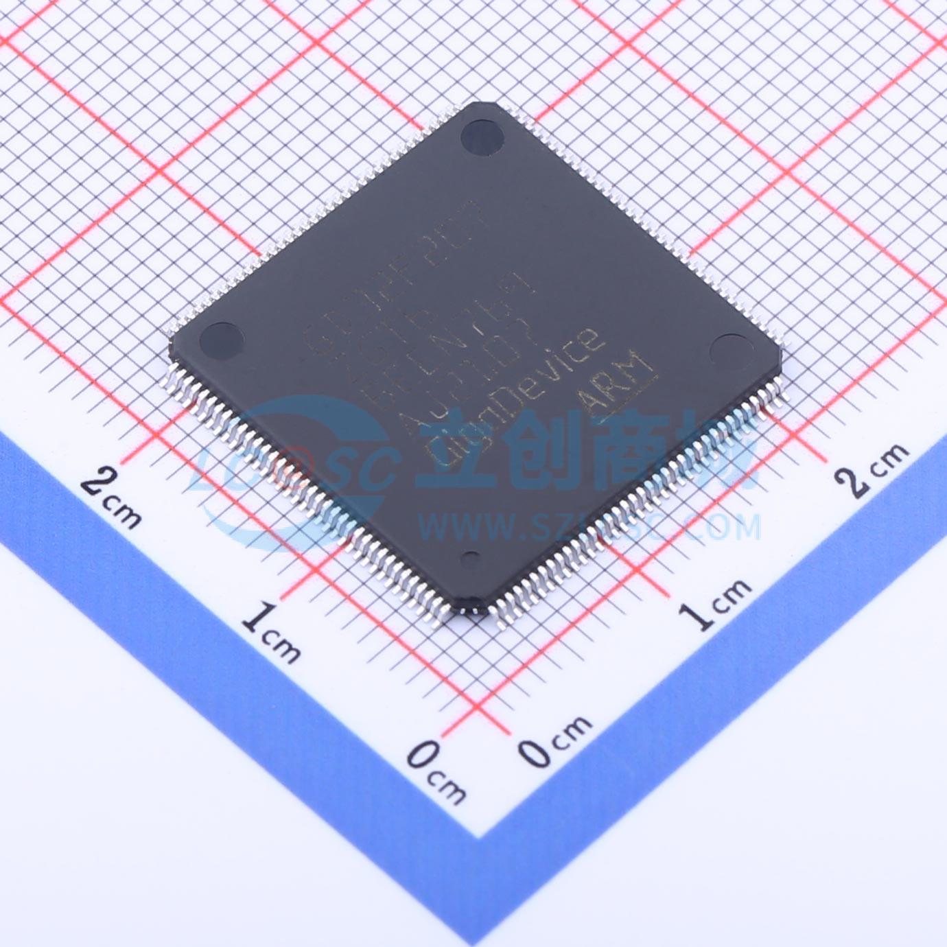 点击查看大图 GD32F207ZGT6实物图