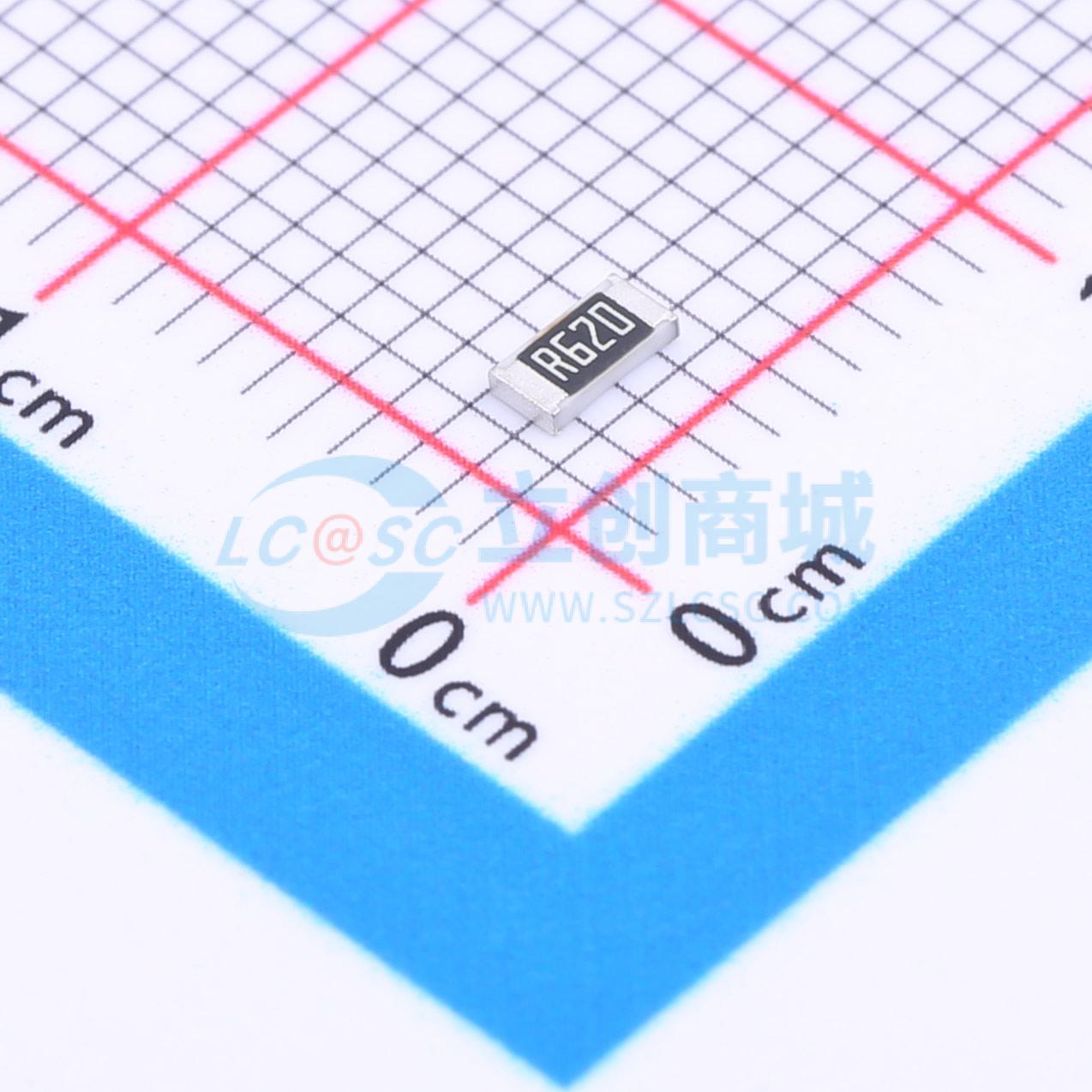 点击查看大图 FRL1206FR620TS实物图