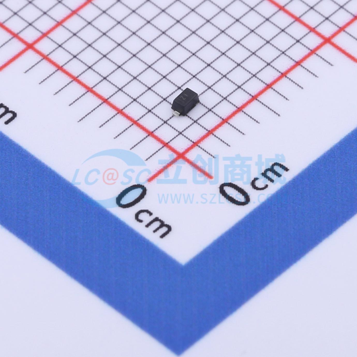 点击查看大图 BZX584C4V7实物图