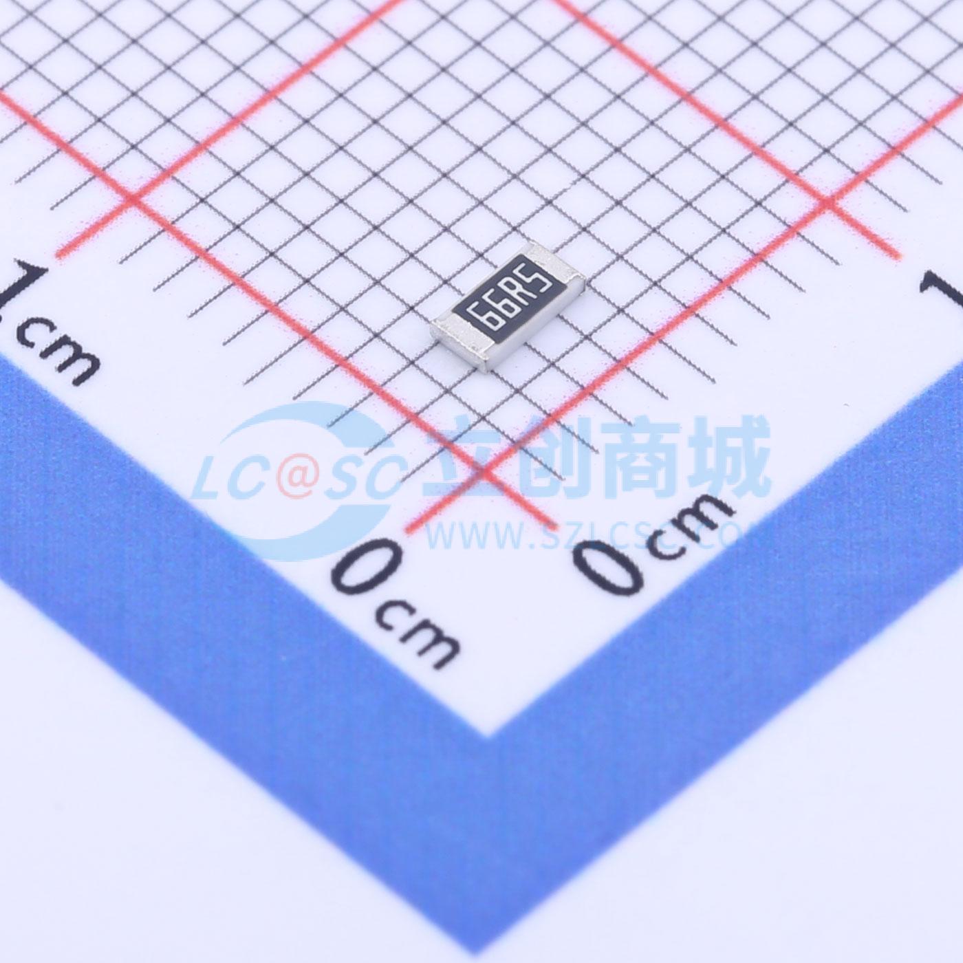 点击查看大图 FRC1206F66R5TS实物图