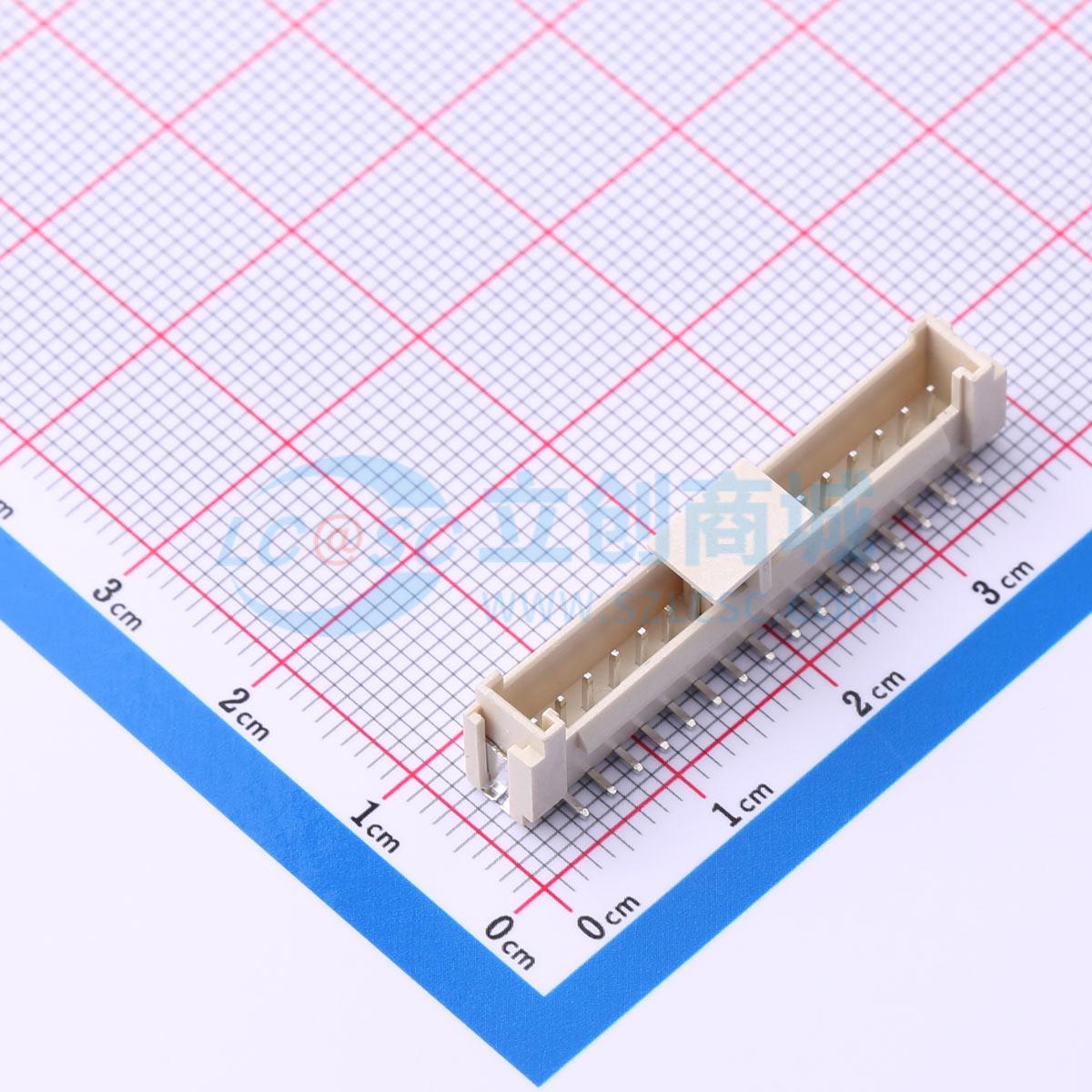 点击查看大图 2.0-16P LTDK实物图