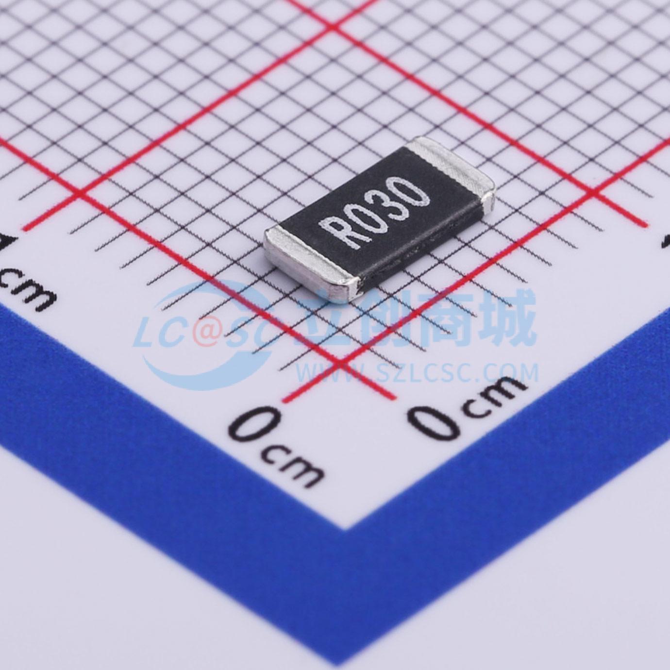 点击查看大图 LR2512D-3W-30mR-1%实物图