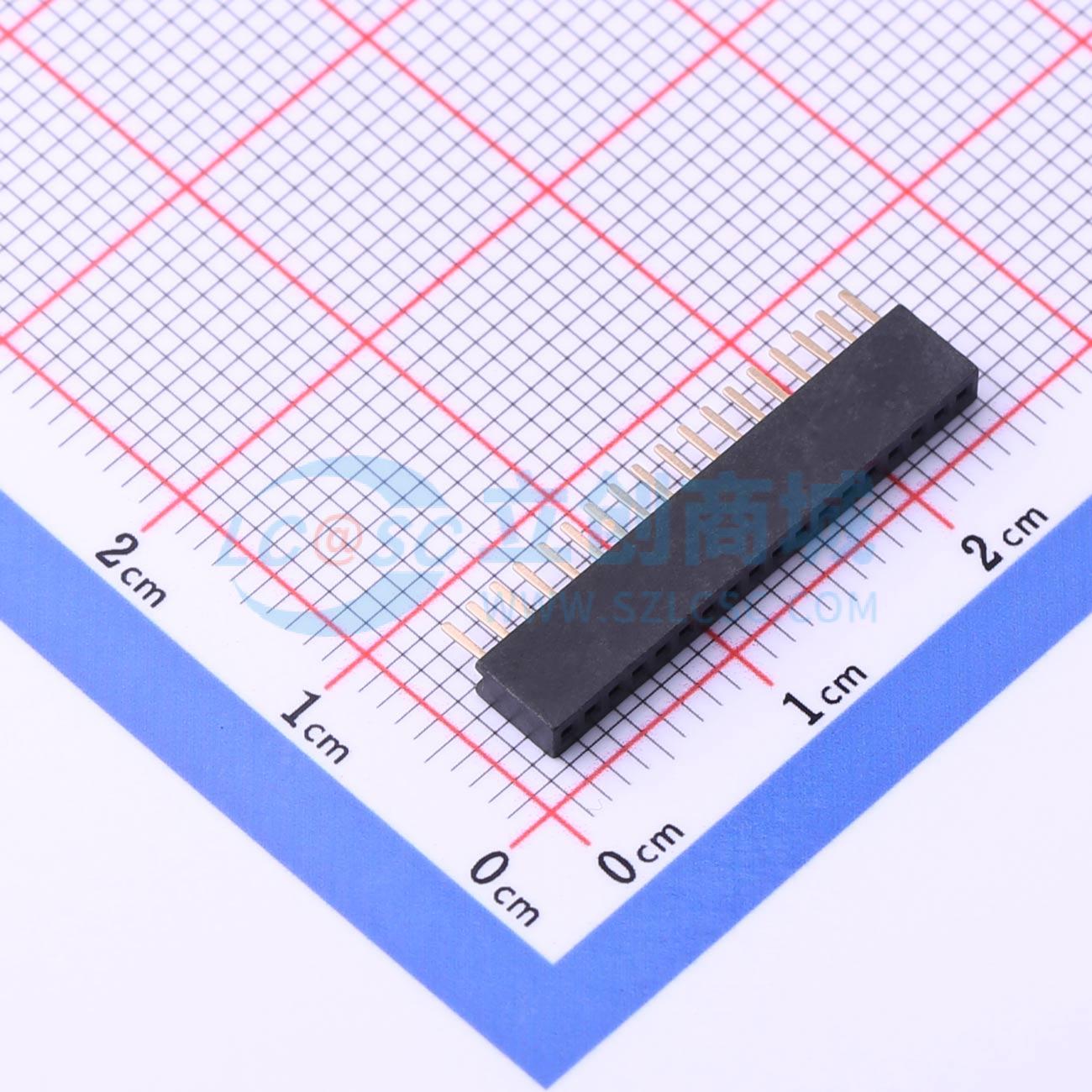 点击查看大图 KH-1.27FH-1X18P-H4.3实物图