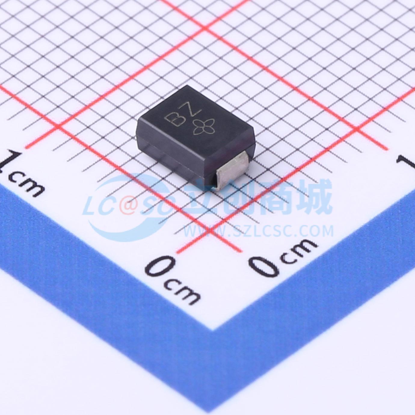 点击查看大图 SMBJ24CA实物图