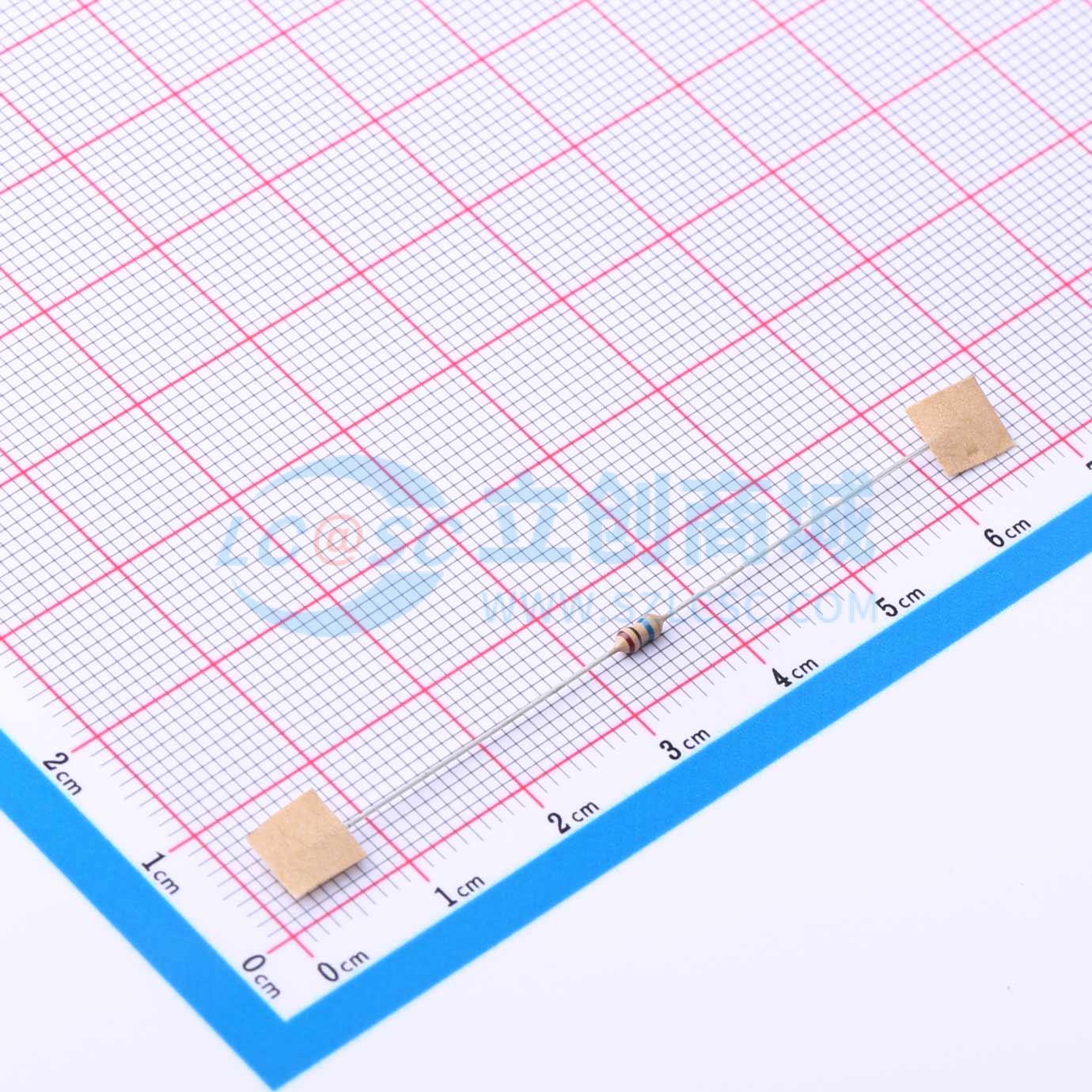 点击查看大图 CR1/8W-10M±5%-OT52实物图