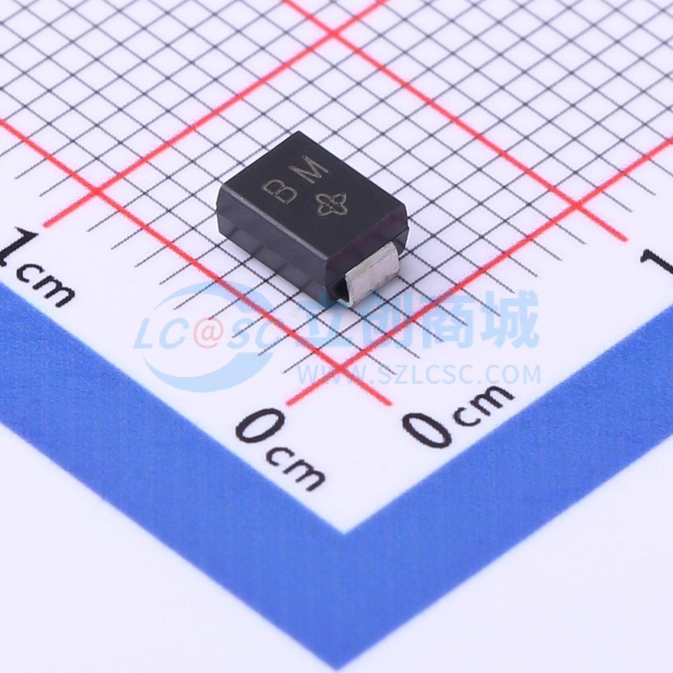 点击查看大图 SMBJ15CA实物图