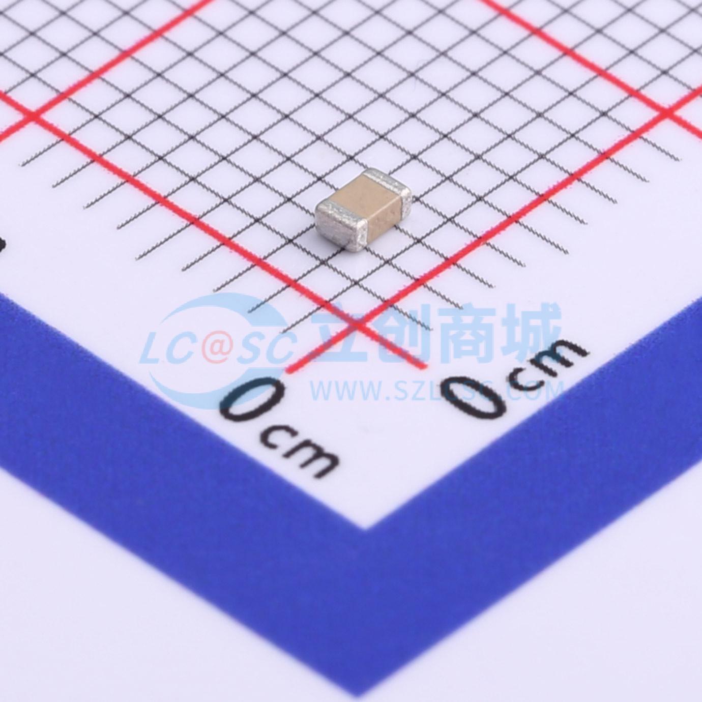 点击查看大图 CC0805KRX7RYBB332实物图