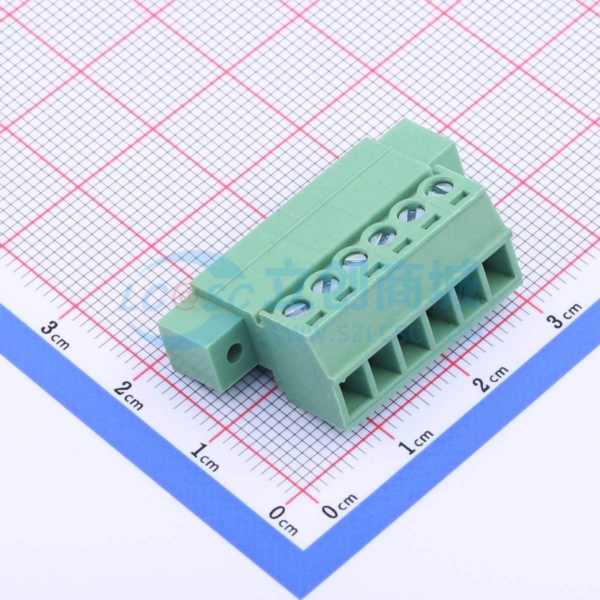 DB2EKRP-3.81-6P-GN-S实物图